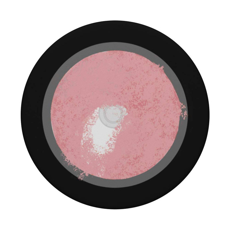 Rosy Light Pink Blush Powder Beauty Collection Makeup Stash PopSockets PopGrip: Swappable Grip for Phones & Tablets Black - BeesActive Australia