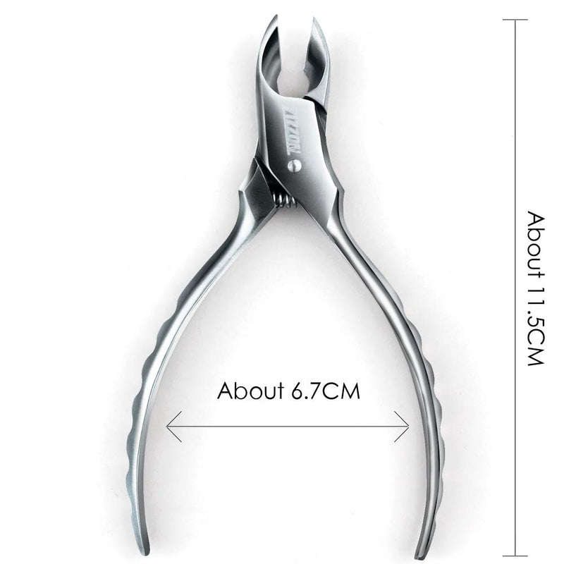 ZIZZON Toenail Clippers for Thick or Ingrown Toenails Surgical Grade Podiatrist's Clippers - BeesActive Australia