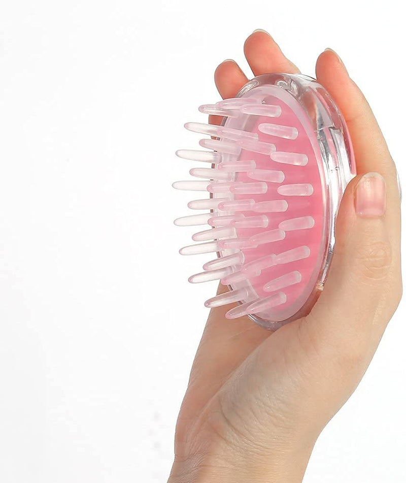 Hair Scalp Massager -Health Care Shampoo Hair Scalp Massager Shower Brush Hair Washing Massage Comb Beauty Tool(Pink) by CS Beauty - BeesActive Australia