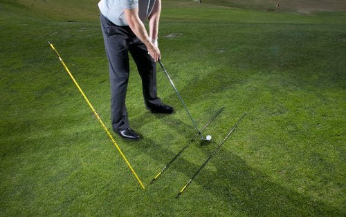 SKLZ Golf Alignment Sticks Training Aid with 3 Sticks - BeesActive Australia