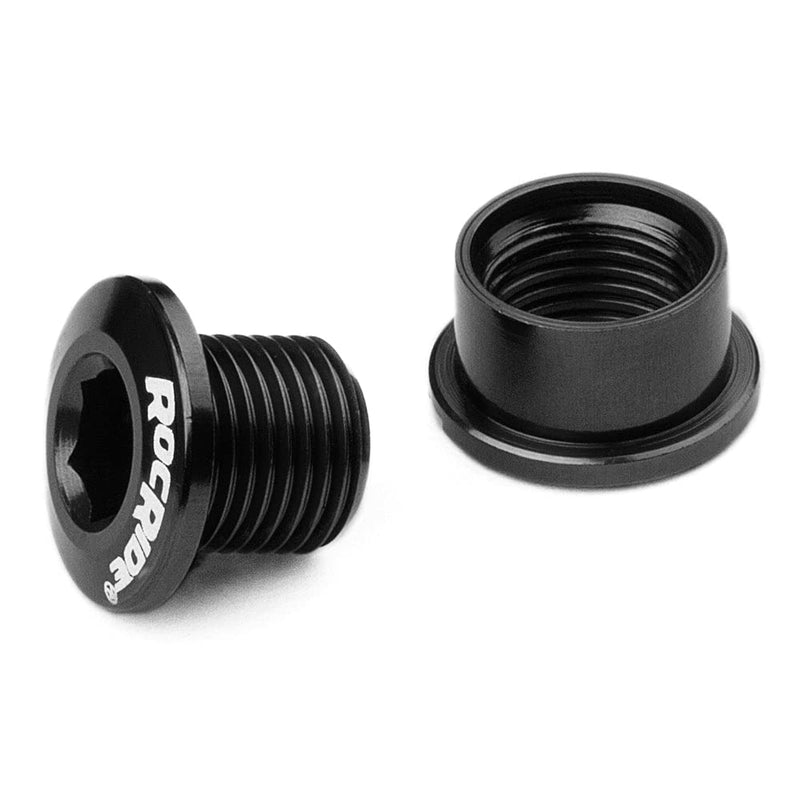 RocRide Single Chainring Bolts in Aluminum or Steel. Pack of 5. BLACK ALUMINUM - BeesActive Australia