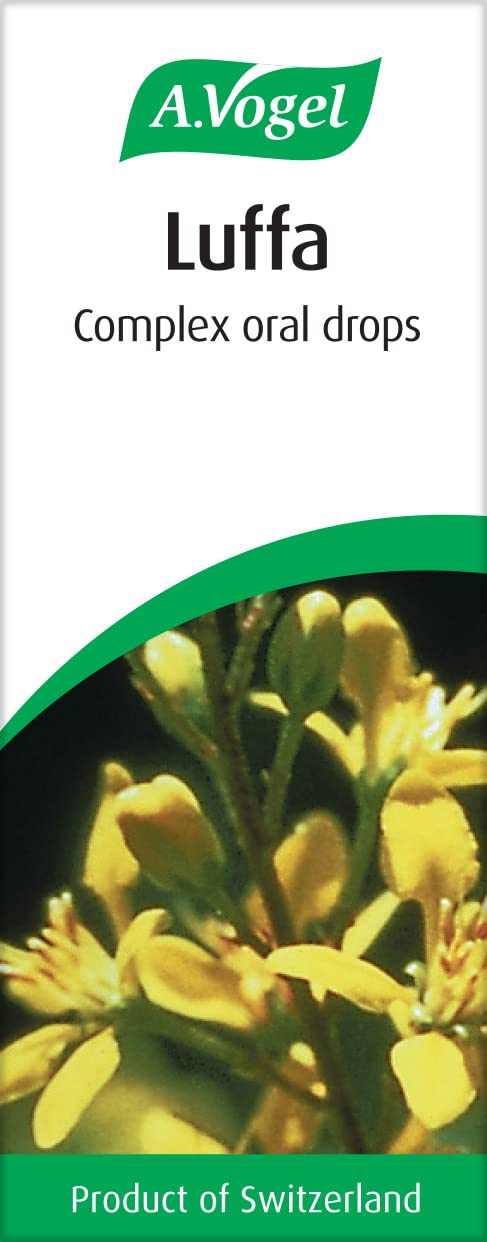 A.Vogel Luffa Complex Drops | Herb Tincture | Extract of 7 Tropical Herbs Including Luffa | Suitable for Vegans | 50ml - BeesActive Australia