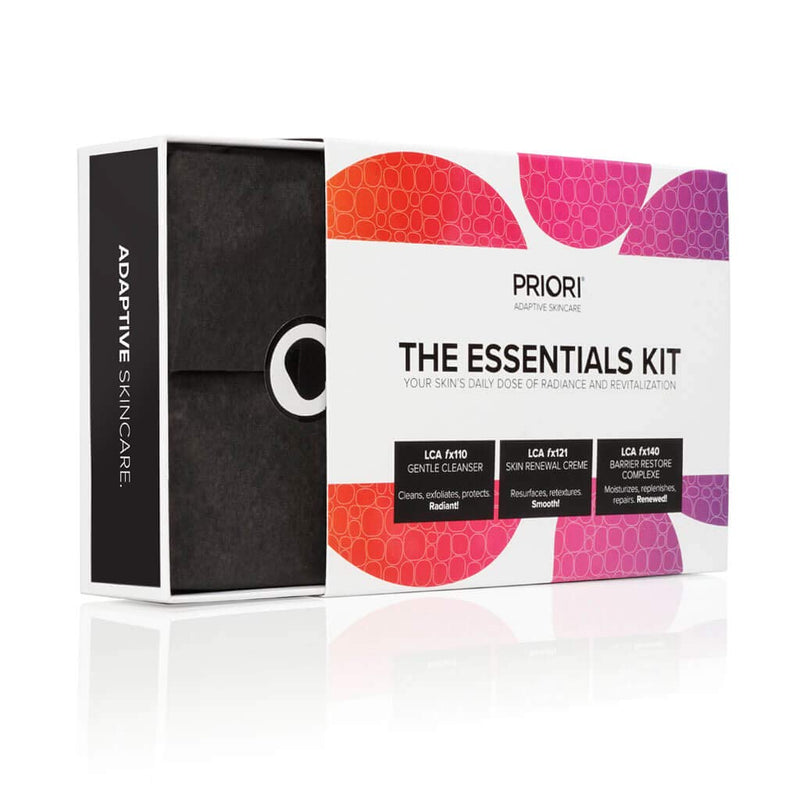 Priori Skincare Essentials Travel Kit for Women and Men 3-Piece Travel Size Gift Set Face Wash, Moisturizer, Age Defying Cream Great for Beauty Gifts, Trial & Travel Sets - BeesActive Australia