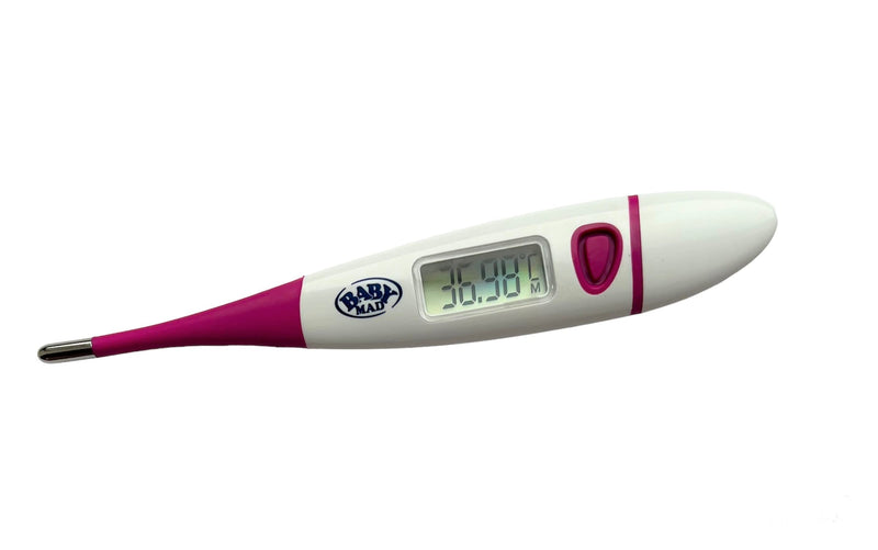 Digital Basal Thermometer 2 Decimal Place Degree Accuracy, BBT, Oral, Rectal, Underarm Waterproof for Adults or Children - BeesActive Australia