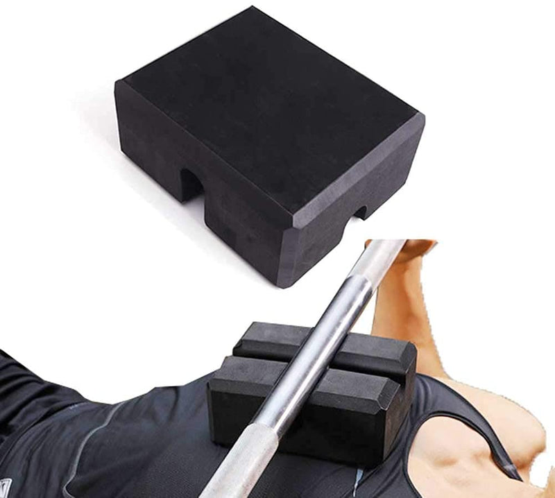 POLANG Anti-Slip Bench Press Block，Bench Rest Foam Shooters Block Fitness Strength Exercise Equipment Bench Press mat, Fitness Workout Exercising Equipment Accessories Square Small - BeesActive Australia