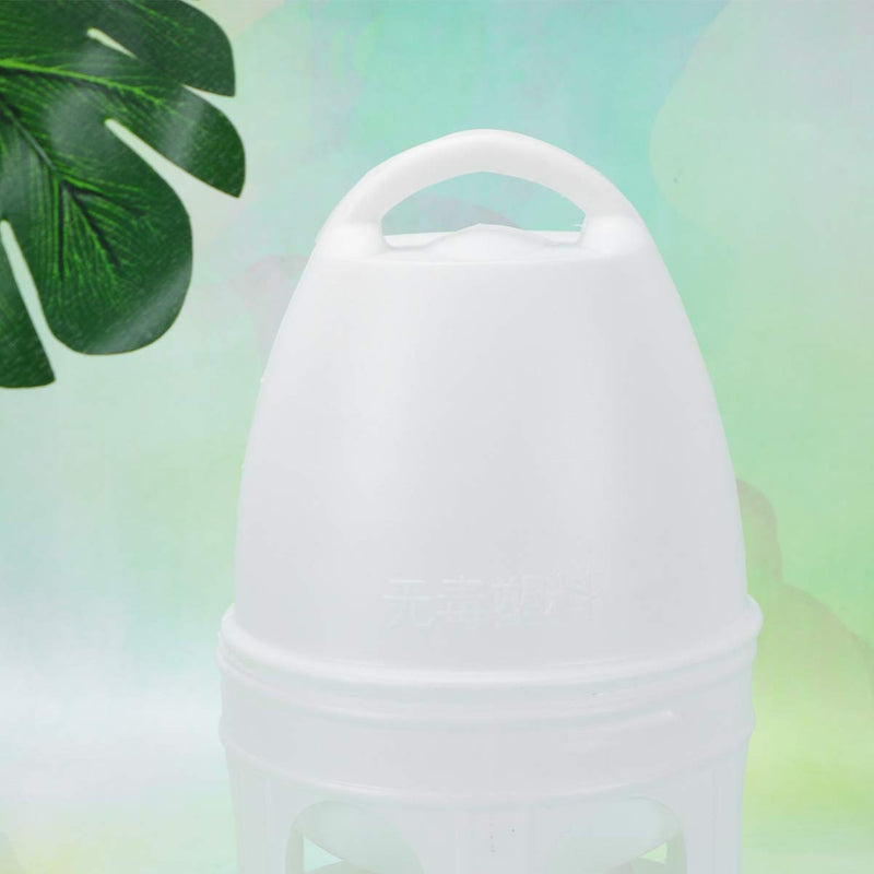 TEHAUX Pigeon Water Feeder, Bird Water Drinker 3L Bird Water Dispenser Automatic Feeder Hanging Water Bottles for Pigeon (White) - BeesActive Australia