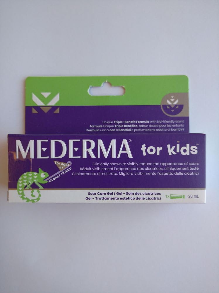 Mederma for Kids – Scar Care Cream – Goes on Purple, Rubs in Clear – Kid-Friendly Scent - 20 ml (Pack of 1) - BeesActive Australia