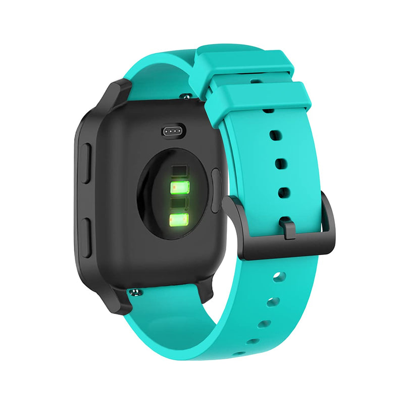 TenCloud Replacement Bands Compatible with FirYawee Smartwatch Band for Men Women Waterproof Breathable Lightweight Silicone Wristbands for FirYawee Smartwatch (Navy,Black,Purple,White,Pink,Teal) Navy,Black,Purple,White,Pink,Teal - BeesActive Australia