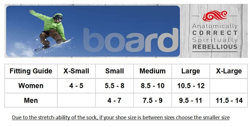 Eurosock Unisex-Adult Eco Lite Weight Snow Board Socks Medium White/Black - BeesActive Australia