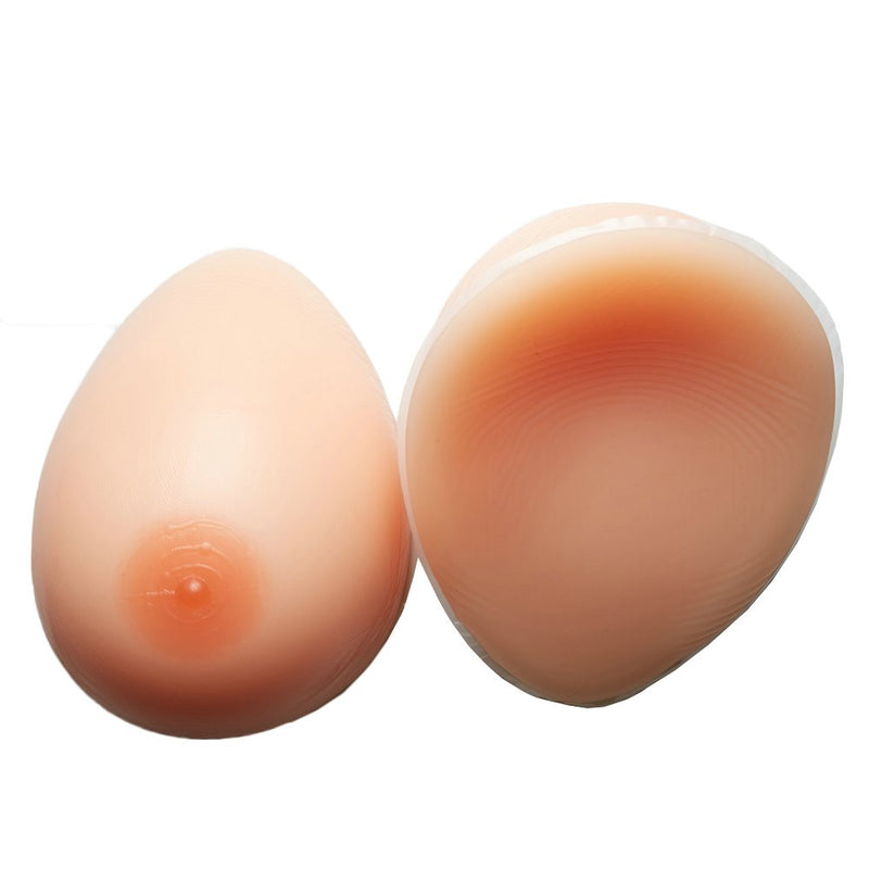 1 Piece Silicone Breast Form Artificial False Breast for Mastectomy Prosthesis,C Cup 400g - BeesActive Australia