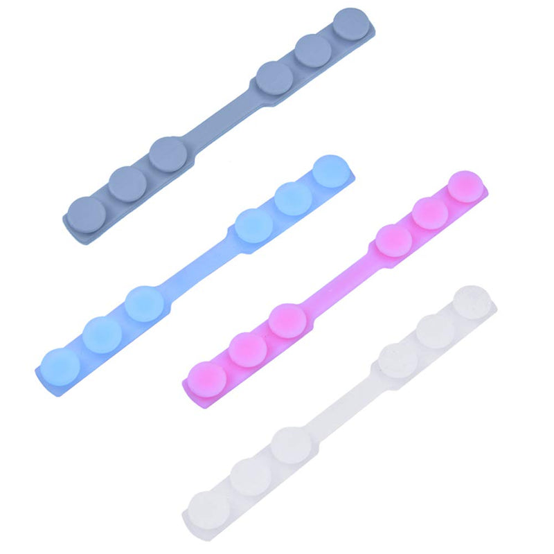 4 Pcs Anti-Tightening Mask Strap Extender Mask Holder Hook Ear Strap Adjustable Mask Fixing Buckle Relieve Pressure and Pain - BeesActive Australia