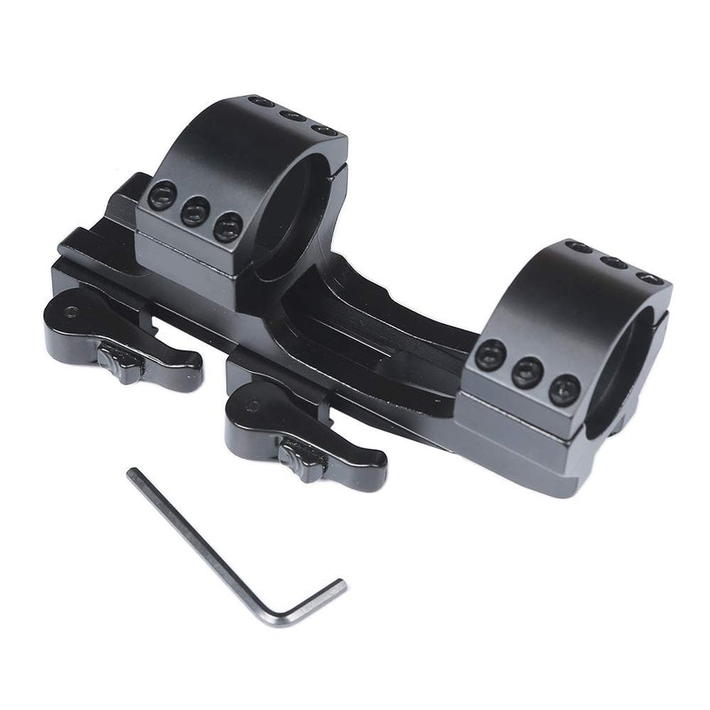 Thorn 30mm / 1 inch Quick Release Cantilever Picatinny Scope Mount QD Lock - BeesActive Australia