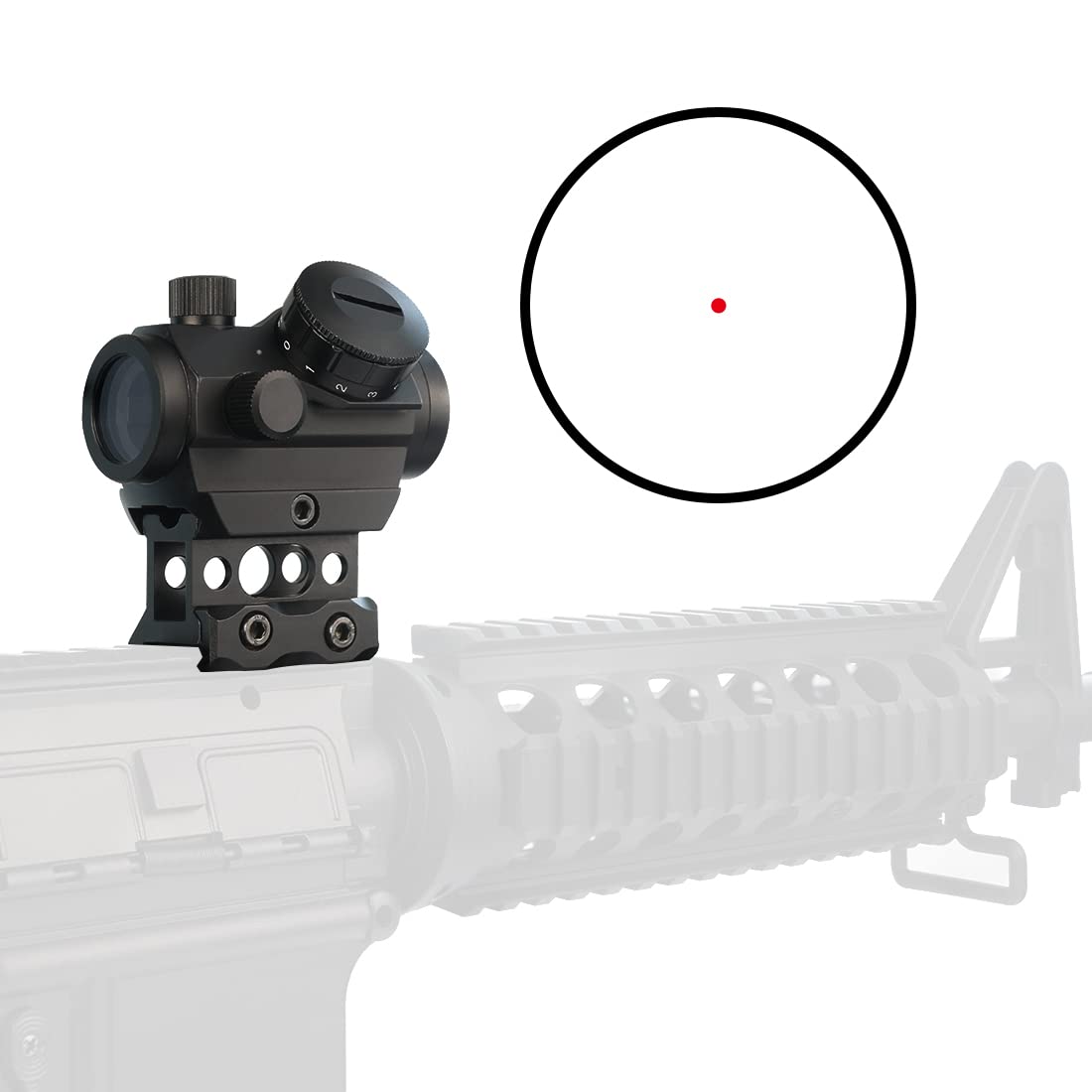Feyachi Rds 25 Red Dot Sight 4 Moa Micro Red Dot Gun Sight Rifle Scope