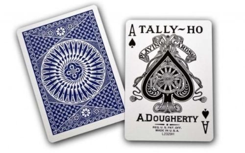 Tally Ho Circle Back Playing Cards- (Color May Vary) - BeesActive Australia