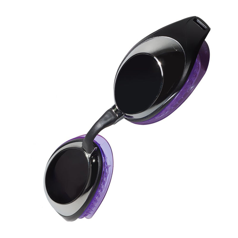 [AUSTRALIA] - LANE 4 Performance & Fitness Swim Goggle A946 - Hive-Structured Gaskets, Mirror Lenses for Adults #94610 (Purple) 