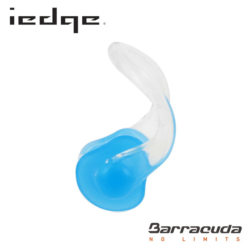 [AUSTRALIA] - Barracuda Accessories – Silicone Pad Nose Clip (L/S) with Case-with Storage Case, Chlorine-Proof, Comfortable, Lightweight for Adults Men Women CLEAR/LARGE 