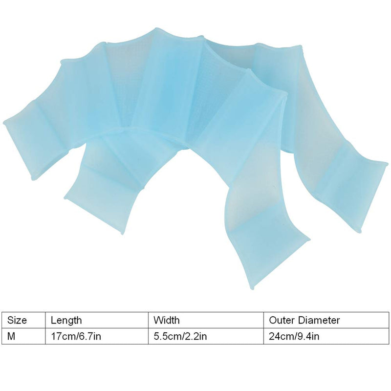 Aquatic Gloves Swimming Webbed Gloves Aquatic Gloves Swimming Fins Swim Gloves Training Glove for Swimming Accessory Small - BeesActive Australia