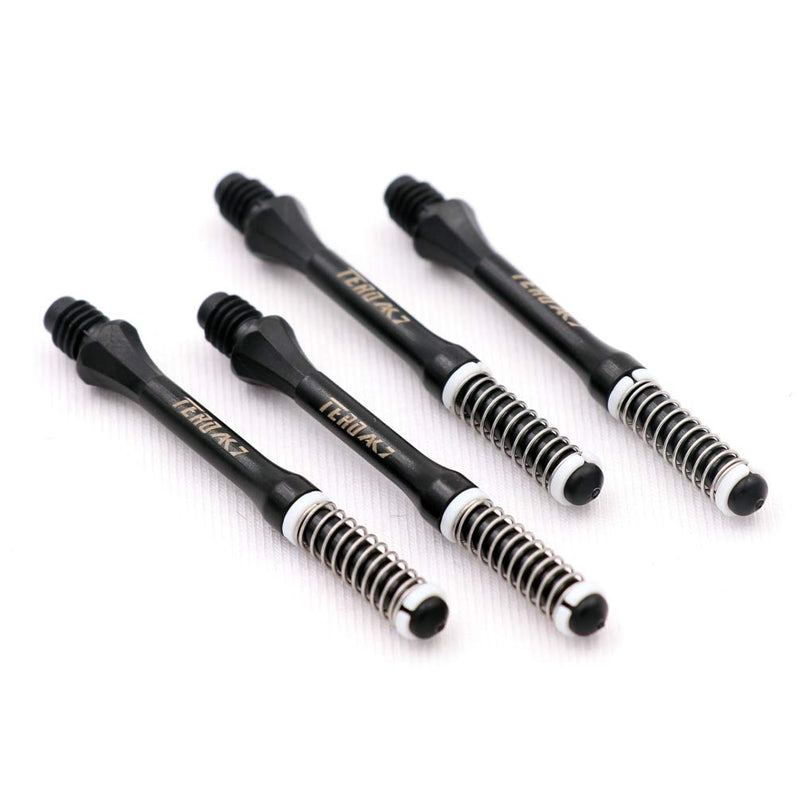 CUESOUL TERO AK7 Slim Dart Shafts S/M/L Built-in Spring Telescopic for Steel Tip Darts and Soft Tip Darts,Set of 3 pcs Black Shaft Length-32mm - BeesActive Australia