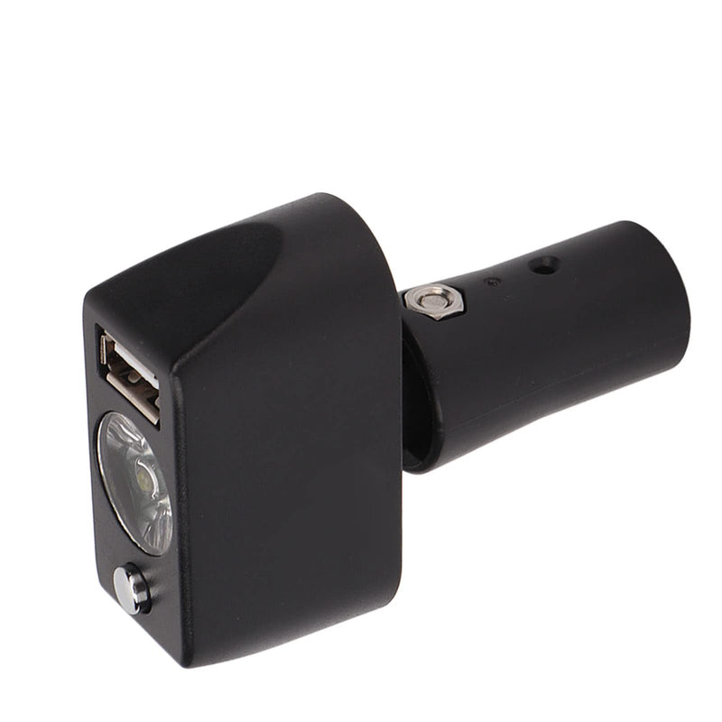 Electric Wheelchair Light, 3 Pin XLR Head USB Charging, Adjustable Angle LED Power Wheelchair Lighting Controller - BeesActive Australia