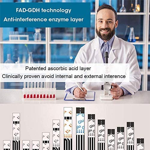 sinocare 2-in-1 Uric Acid & Blood Glucose Test Kit, Safe AQ UG Multifunctional Monitor for Blood Sugar & Gout Test, w/Test Strips x 100 & Lancing Devices x 100, for Diabetics & Gout - in mmol/L Safe AQ UG test kit w/ strips × 100 - BeesActive Australia