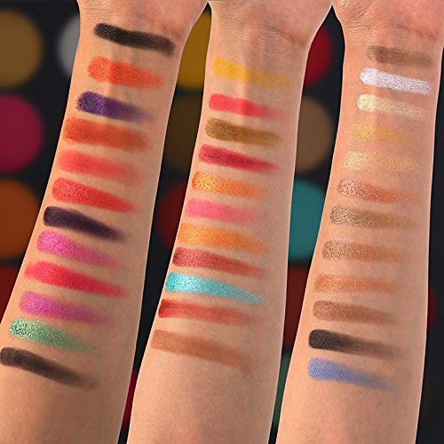 ONLYBEETER Vegan Rainbow Eyeshadow PaletteONLYBETTER High Pigmented Makeup Palette Easy to Blend Color Fusion 35 Shades Metallic and Shimmers Rainbow Eyeshadow Palette Long Lasting Sweatproof and Waterproof Eye Shadows - BeesActive Australia