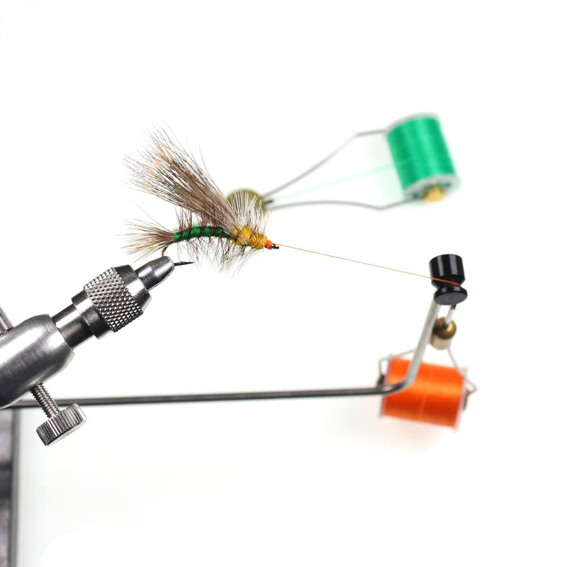 HERCULES Fly Tying Thread Kit, 140D Fly Tying Material Accessories Tie Dry Wet Flies Nymph Streamers, Elastic Fly Tying Wire 6 Colors - BeesActive Australia