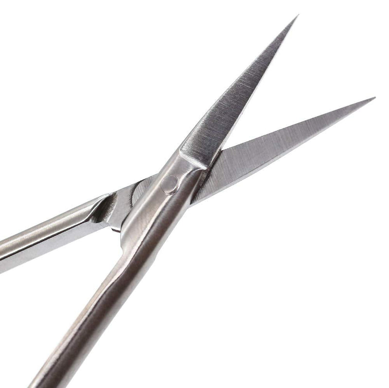 XFISHMAN Fly Tying Scissor All Purpose 4” Straight/Curved Arrow Hair Scissor All-Purpose 4” Straight Scissor 1pcs - BeesActive Australia