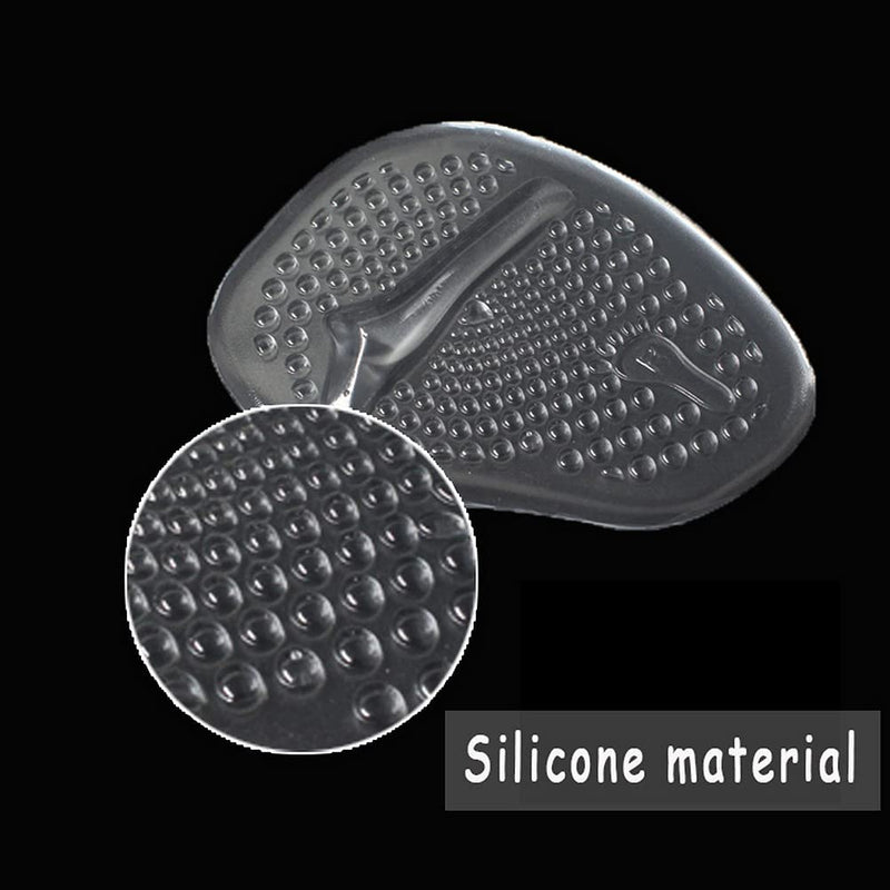 nuoshen 2 Pairs Gel Insoles Women, Metatarsal Gel Cushion Foot Pain Relief Pads Ball Foot Gel Pads Cushions (Transparent) - BeesActive Australia
