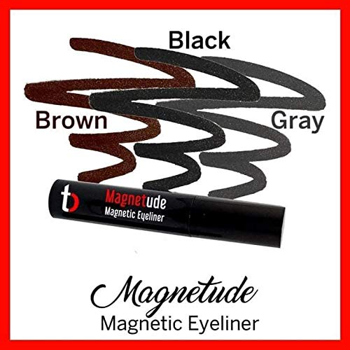 Tori Belle Magnetude Magnetic Liner or Mascara to Be Used with Magnetic Eye Lashes (Brown Classic Waterproof) Brown Classic Waterproof - BeesActive Australia