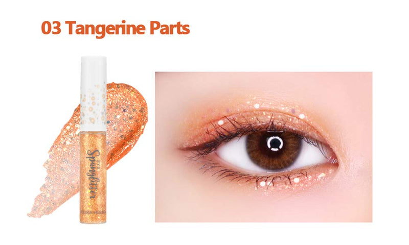 Holika Holika 19 JOYFUL SPANGLITTER (03 TANGERINE PARTS) - BeesActive Australia