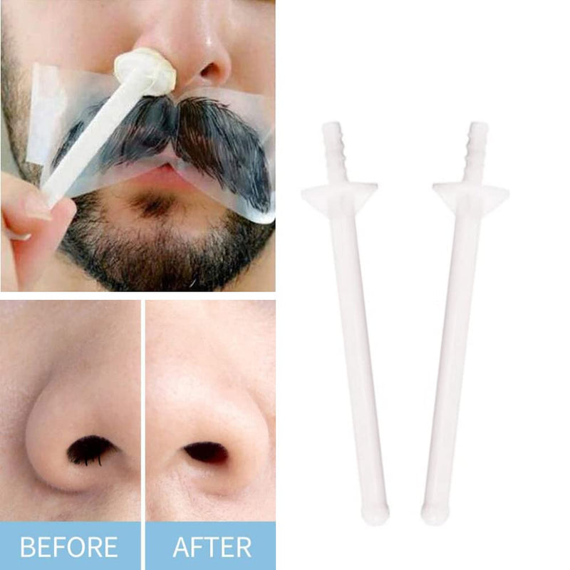 100 Pieces Nose Wax Sticks, Disposable Nose Hair Removal Sticks Men Nose Waxing Applicators Kit for Nostril Cleaning - BeesActive Australia