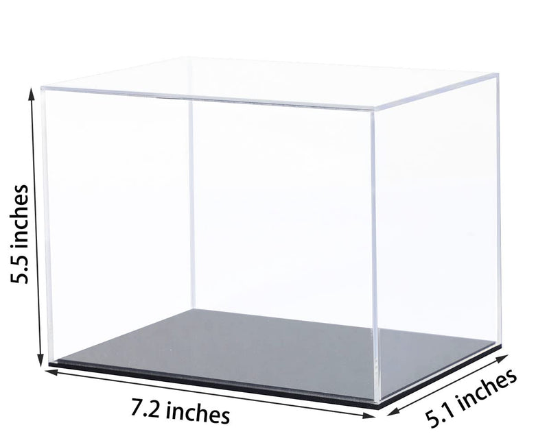 Mini Helmet Display Case Clear Acrylic Football Mini Helmet Protection Holder Dustproof Storage Collectibles Showcase - BeesActive Australia