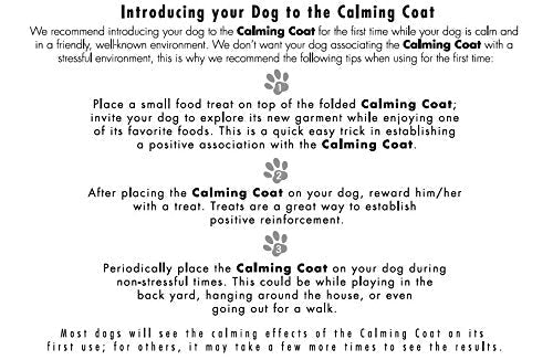 AKC - American Kennel Club Anti Anxiety and Stress Relief Calming Coat for Dogs 1 Blue Large - BeesActive Australia