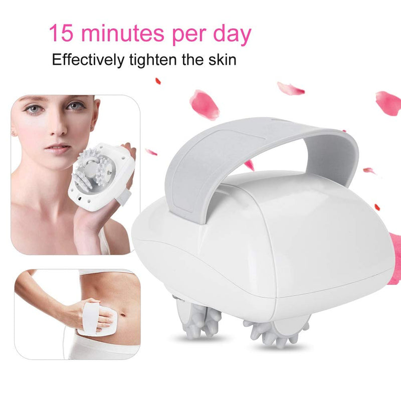 Salmue Electric Fat Burning Massager,Handheld 3D Roller Full Body Massager Fatty Tissue Cellulite Remove Body Relax Device Anti-Cellulite Rechargable Body Slimmer for firmer Skin (US) US - BeesActive Australia