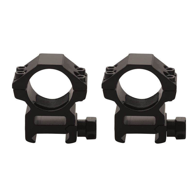 1 Inch Dovetail Scope Rings Mounts for 20mm Weaver Picatinny Rails (One has Stop pin) - BeesActive Australia