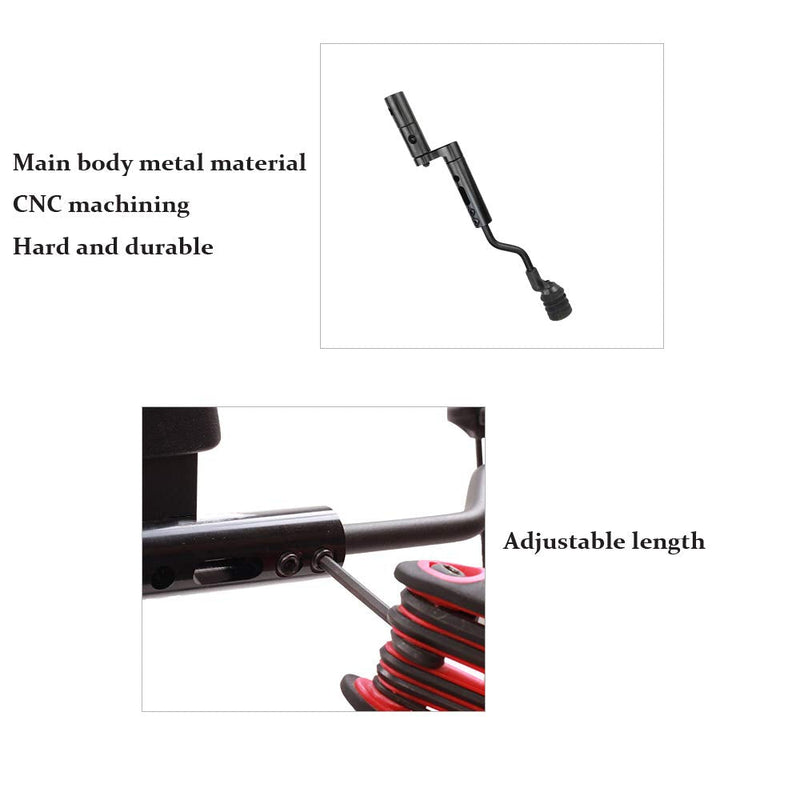 AMEYXGS String Stop Bracket String Decelerator Compound Bow Vibration Balance Stabilizer Black - BeesActive Australia