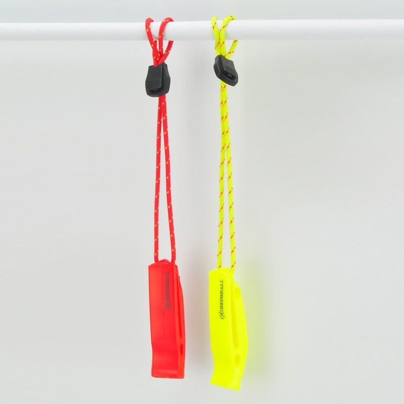 HEIMDALL Emergency Whistle with Lanyard for Safety Boating Camping Hiking Hunting Survival Rescue Signaling Red, Yellow - BeesActive Australia