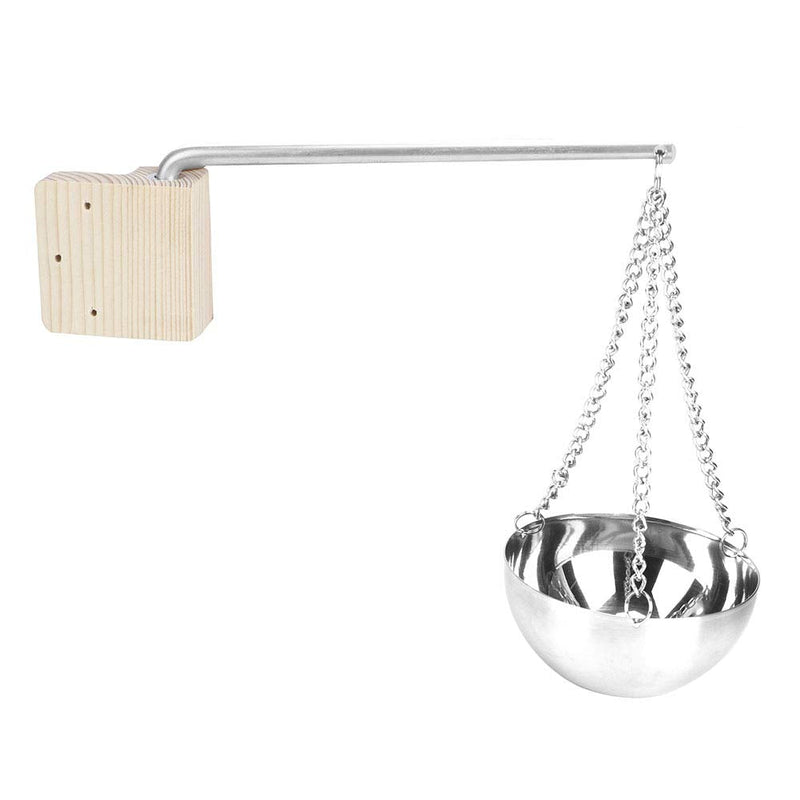 Fdit Sauna Oil Cup Sauna Aromatherapy Oil Holder Essential Stainless Steel Oil Bowl Sauna Room Accessories Fragrance Diffuser Bowl for Sauna and Spa - BeesActive Australia