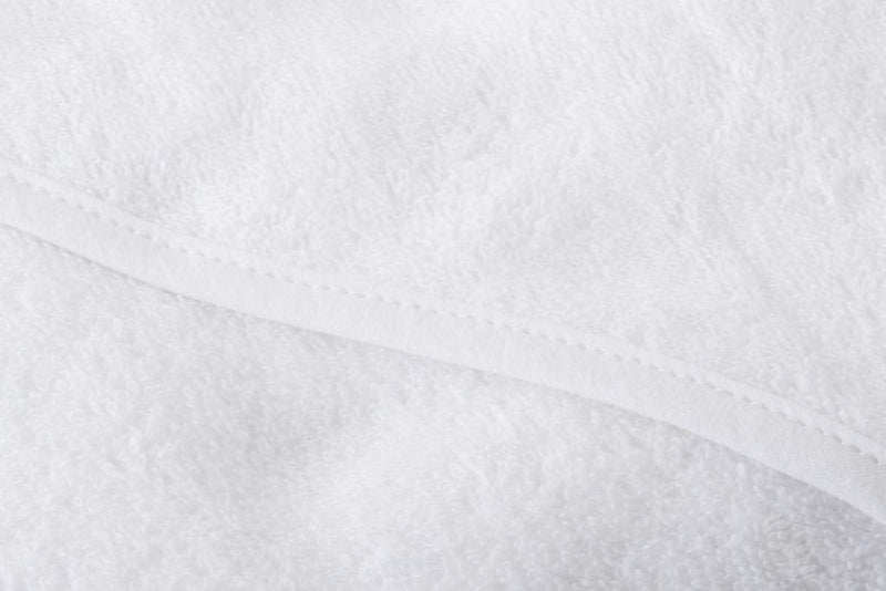 ZIMEL HOMES Plain White Hooded Baby Towel Set for Newborns 75 cm x 75 cm-Highly Durable Baby Hooded Bath Time Towel 100% Cotton Pack of 1 White Towel - BeesActive Australia