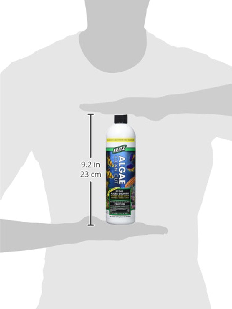 Fritz Aquatics Algae Clean Out - Algaecide for Fresh and Salt Water Aquariums, 16 oz - BeesActive Australia