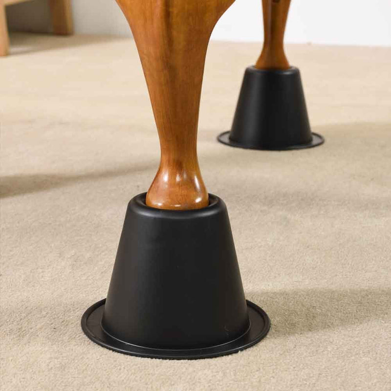 NRS Healthcare Cone Furniture Raisers, 9 cm (3.5 inch) Height - Set of 4 90 mm (3½-inch) - BeesActive Australia