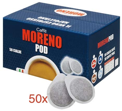 TOP Espresso 50 ESE PODS, CAFFE MORENO USA, Premium Roast, Made in Italy 🇮🇹 Il Vero Espresso Napoletano. - BeesActive Australia