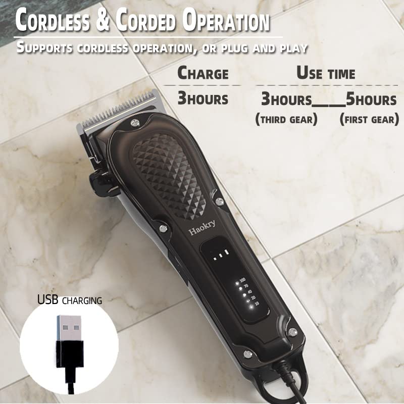 Dog Clippers for Grooming, Low Noise Rechargeable Dog Grooming Kits Cordless Pet Grooming Tool Professional Dog Hair Trimmer for Thick Heavy Coats Pet Clippers Electric Dog & Cat Grooming Kit - BeesActive Australia