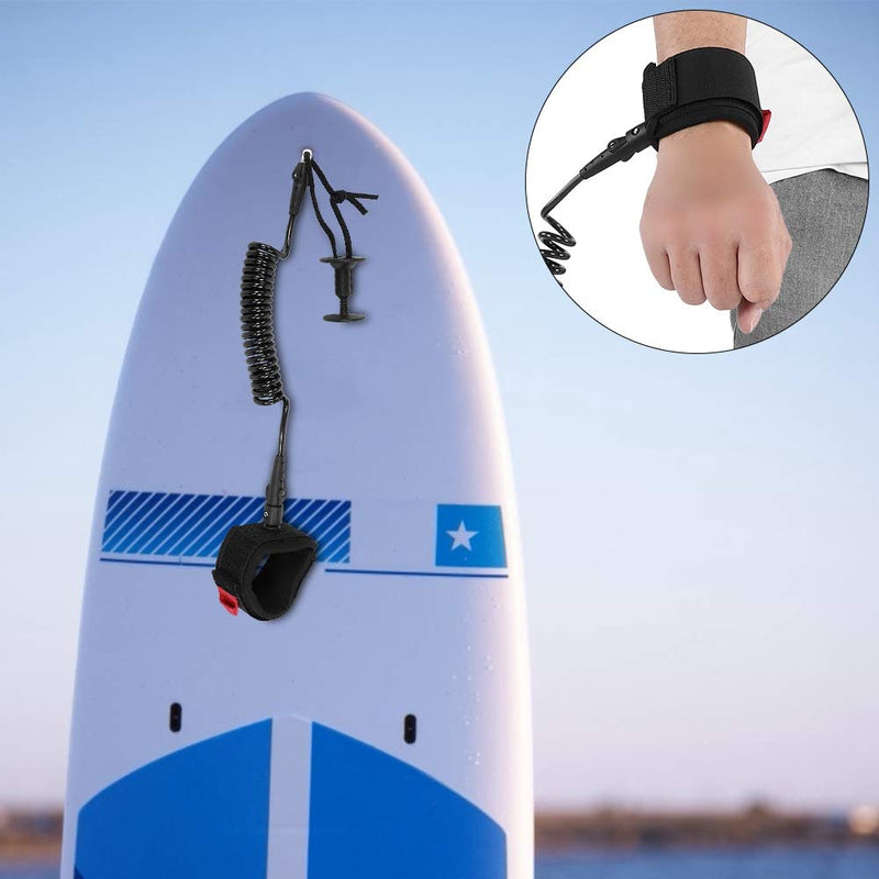 Keenso Bodyboard Leash Surfingleash Adjustable Surfboard Leash Leg Rope Protects Your Wrist black - BeesActive Australia