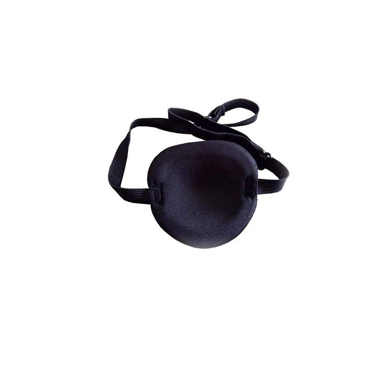 Dzrige Adult Kids Black Adjustable Pirate Eye Patch Single Eye Mask for Amblyopia Lazy Eye Patches (3Pcs) - BeesActive Australia