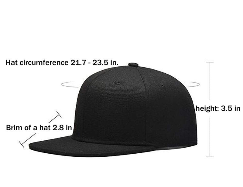 Unisex Adjustable Skull Middle Finger Baseball Cap Classic Dad Hat Black One Size - BeesActive Australia