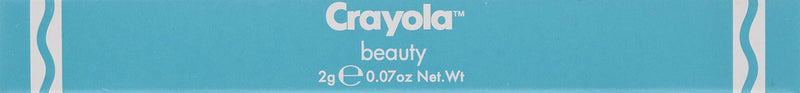 Crayola Beauty - Face Crayon - 3 in 1, Use as Eyeshadow, Lipstick or Blush - Highly Pigmented Color, Ultra Creamy, No Mess - Talc Free & Vegan Friendly - Turquoise Blue - 0.07 oz - BeesActive Australia