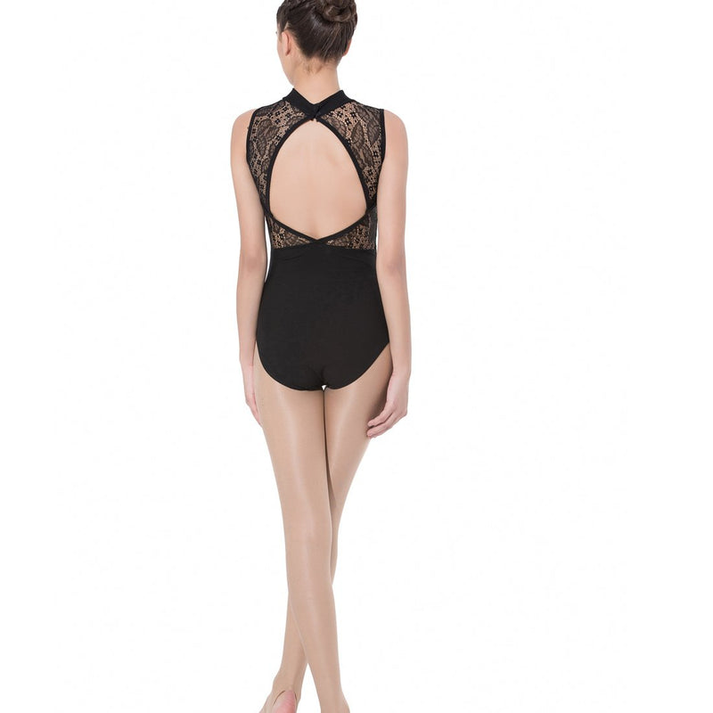 [AUSTRALIA] - Limiles Women's Ballet Dance High Neck Tank Leotards Net Large 