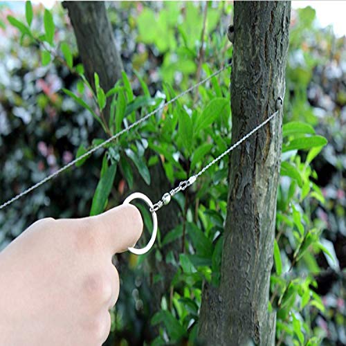 Tag-Z Wire Saw - Stainless Steel Camping Wire Saw - Emergency Outdoor Survival Saw - Compact & Lightweight Saw for Hiking - BeesActive Australia
