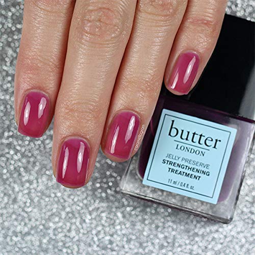 butter LONDON Victoria Plum Jelly Preserve Strengthening Treatment, Purple, 0.4 Fl Oz - BeesActive Australia